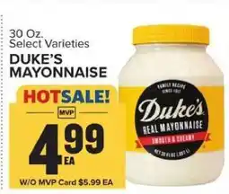 Food Lion Duke's Mayonnaise offer
