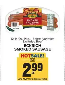 Food Lion Eckrich Smoked Sausage offer
