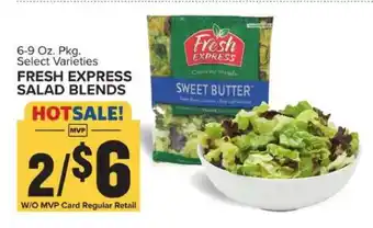 Food Lion Fresh Express Salad Blends offer