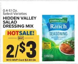 Food Lion Hidden Valley Salad Dressing Mix offer