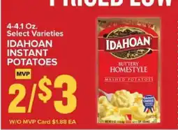 Food Lion Idahoan Instant Potatoes offer