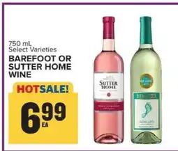 Food Lion Barefoot or Sutter Home Wine offer