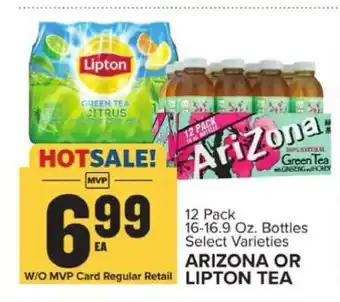 Food Lion ARIZONA OR LIPTON TEA offer
