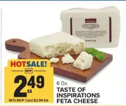 Food Lion TASTE OF INSPIRATIONS FETA CHEESE offer