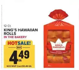 Food Lion King's Hawaiian Rolls offer