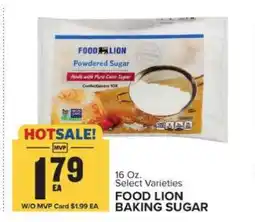 Food Lion FOOD LION BAKING SUGAR offer