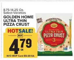 Food Lion GOLDEN HOME ULTRA THIN PIZZA CRUST offer