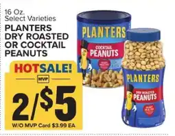 Food Lion Planters Dry Roasted or Cocktail Peanuts offer