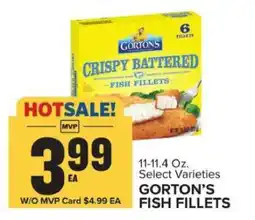 Food Lion Gorton's Fish Fillets offer
