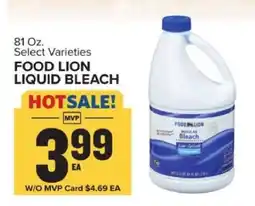 Food Lion FOOD LION LIQUID BLEACH offer