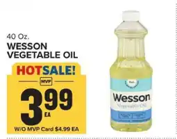 Food Lion Wesson Vegetable Oil offer