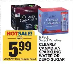 Food Lion Clearly Canadian Sparkling Water or Zero Sugar offer