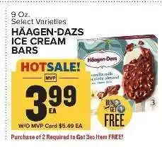 Food Lion Häagen-Dazs Ice Cream Bars offer
