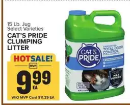 Food Lion Cat's Pride Clumping Litter offer