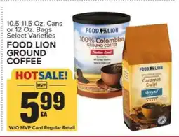 Food Lion FOOD LION GROUND COFFEE offer