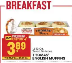 Food Lion Thomas' English Muffins offer