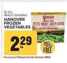 Food Lion HANOVER FROZEN VEGETABLES offer