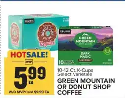 Food Lion Green Mountain or Donut Shop Coffee offer