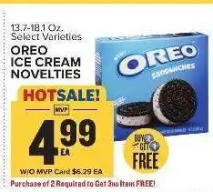 Food Lion Oreo Ice Cream Novelties offer
