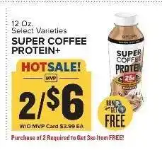 Food Lion SUPER COFFEE PROTEIN+ offer