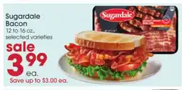 Giant Eagle Sugardale Bacon offer
