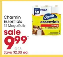Giant Eagle Charmin Essentials offer