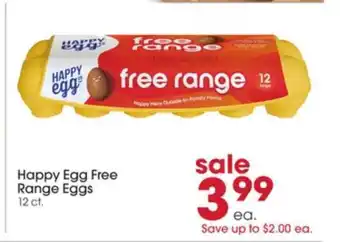 Giant Eagle Happy Egg Free Range Eggs offer