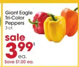 Giant Eagle Giant Eagle Tri Color Peppers offer