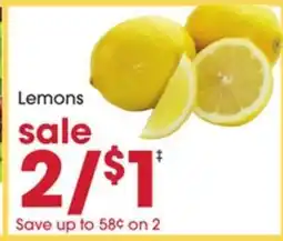 Giant Eagle Lemons offer