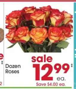 Giant Eagle Dozen Roses offer