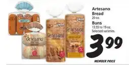 Safeway Artesano Bread/Buns offer