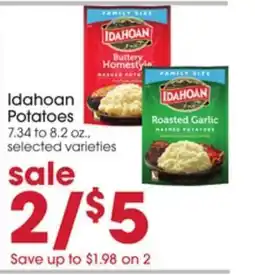 Giant Eagle Idahoan Potatoes offer