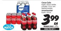Safeway Coca-Cola / smartwater offer