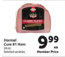 Safeway Hormel Cure 81 Ham offer