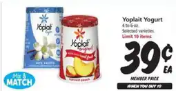 Safeway Yoplait Yogurt offer