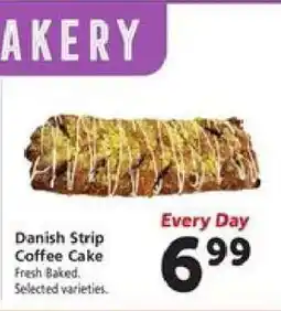 Safeway Danish Strip Coffee Cake offer