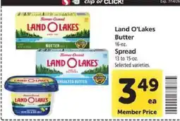 Safeway Land O Lakes Butter Spread offer