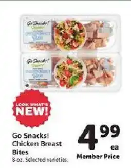 Safeway Go Snacks! Chicken Breast Bites offer