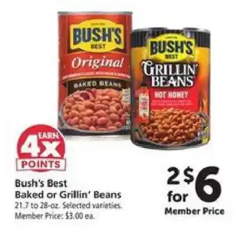 Safeway Bush's Best Baked or Grillin' Beans offer