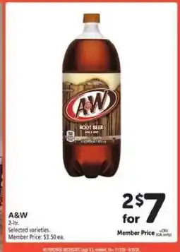Safeway A&W Root Beer offer