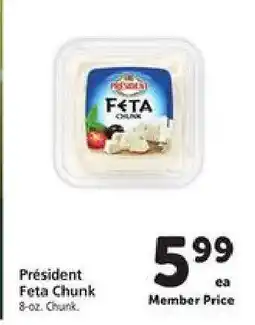 Safeway President Feta Chunk offer