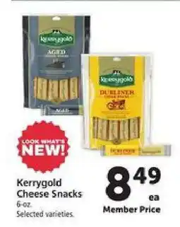 Safeway Kerrygold Cheese Snacks offer