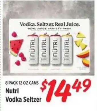 Rouses NÜTRL vodka seltzer offer