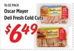 Rouses Oscar Mayer Deli Fresh Cold Cuts offer