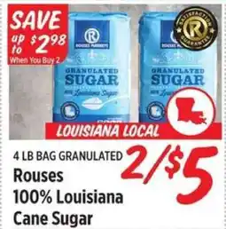 Rouses Rouses 100% Louisiana Cane Sugar offer