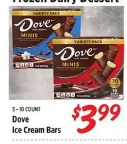 Rouses Dove Ice Cream Bars offer