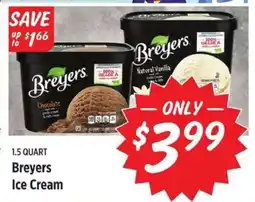 Rouses Breyers Ice Cream offer