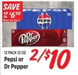 Rouses Pepsi or Dr Pepper offer