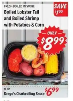 Rouses Boiled Lobster Tail and Boiled Shrimp with Potatoes & Corn offer