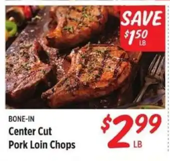 Rouses Bone-In Center Cut Pork Loin Chops offer